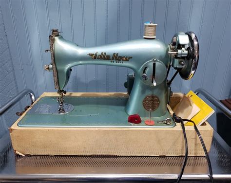 Vintage 1958 Precision De Luxe Model 202 Sewing Machine